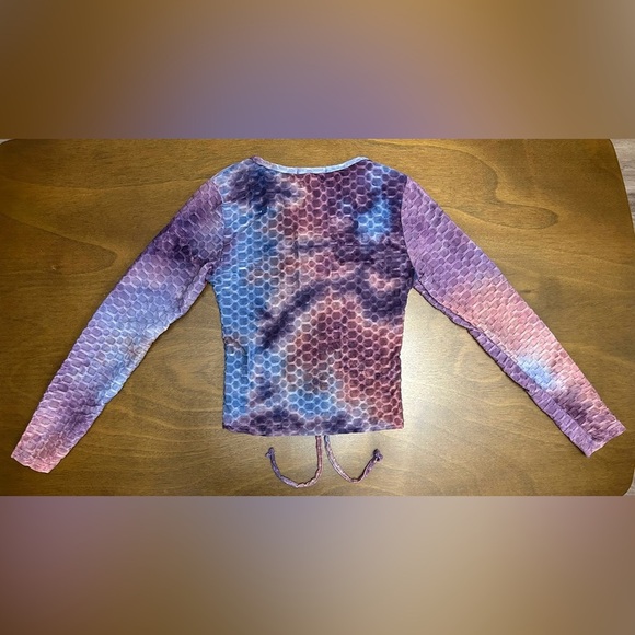 Eye Candy Multicolor Leggings Set Top Size Medium Leggins Size  Small (0345) - Picture 13 of 16